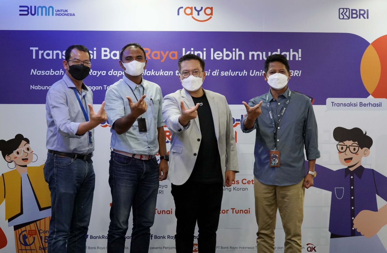 Bank Raya Lakukan Soft Launching Layanan Transaksi Nasabah Host-to-Host, Mudahkan Nasabah Memanfaatkan Jaringan Nasional BRI Group