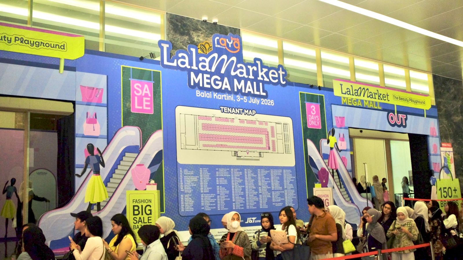 Bank Raya Dukung Lala Market Vol.11, Hadirkan Pengalaman Transaksi Digital Praktis untuk Ribuan Fashion Enthusiasts