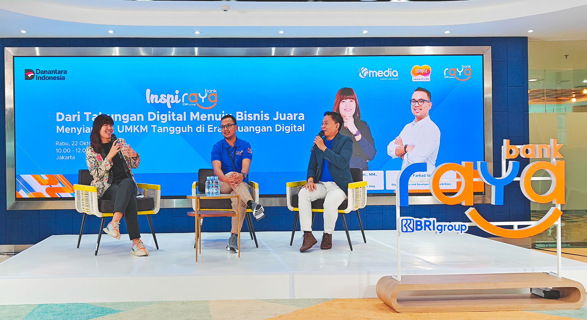 Dukung Pelaku Usaha Lokal Memiliki Bisnis Juara, Bank Raya Kembali Hadirkan  Inspiraya bersama Ratusan Pelaku Usaha