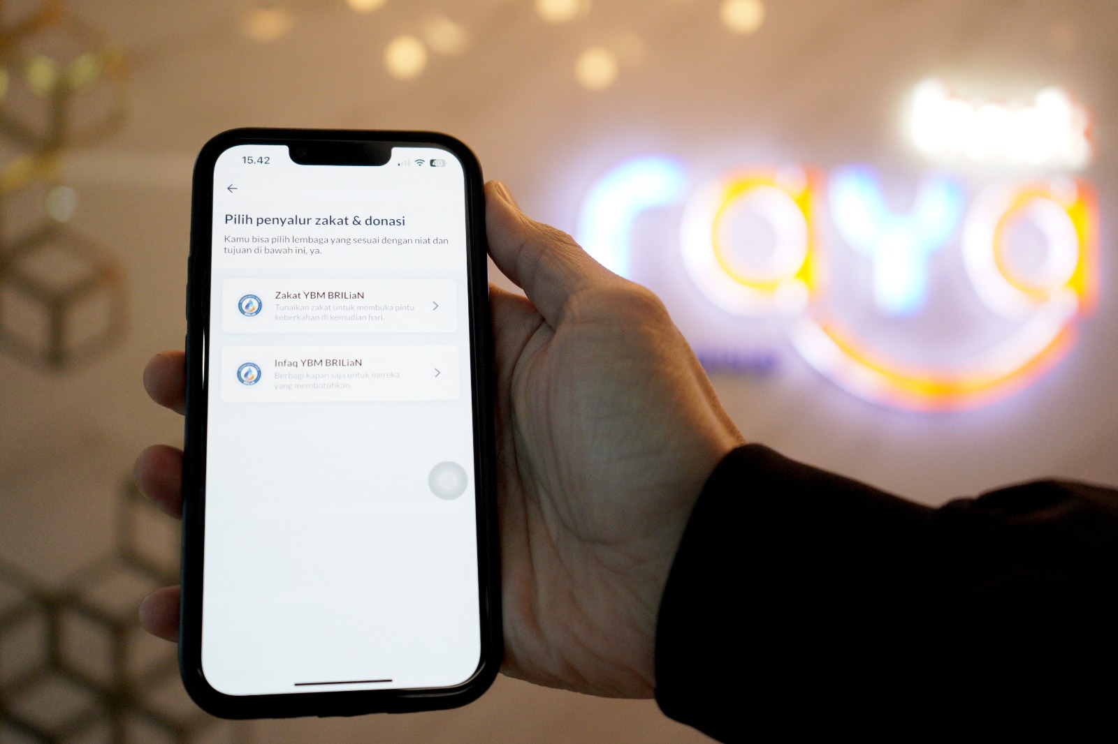 Fitur Baru  Bayar Zakat Pakai Raya App,  Tidak Perlu Tunggu Hingga Lebaran