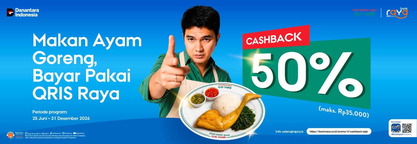 Ayam Goreng Basah Aldi Taher Cashback 50%
