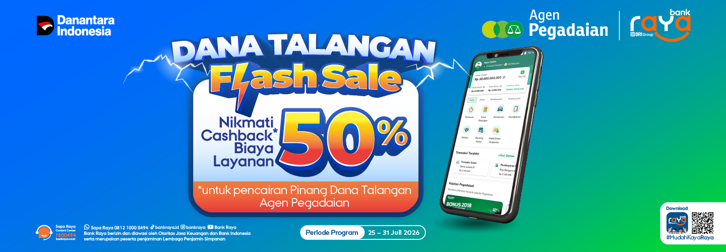 Flash Sale Pinang Dana Talangan