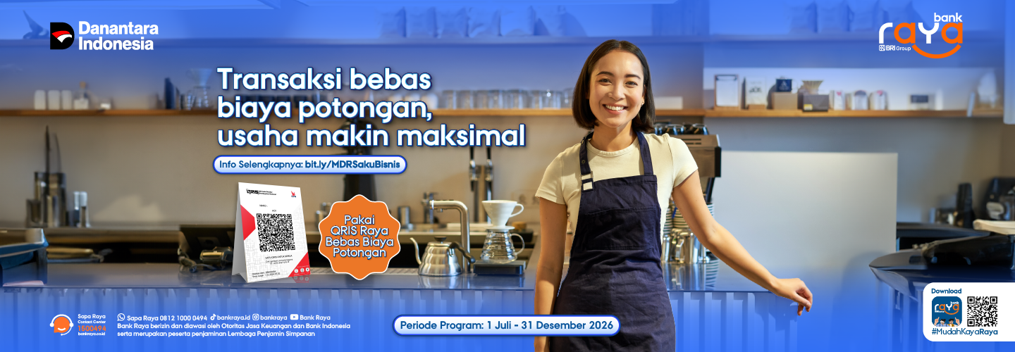 Terima Bayar QRIS, MDR Gratis!