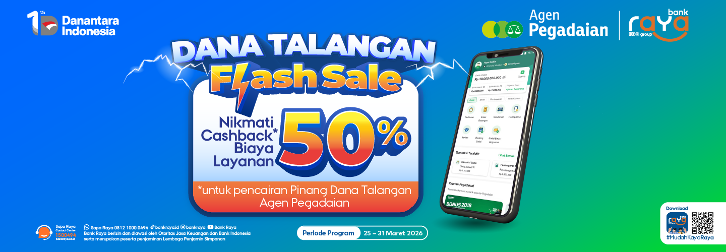 Flash Sale Pinang Dana Talangan