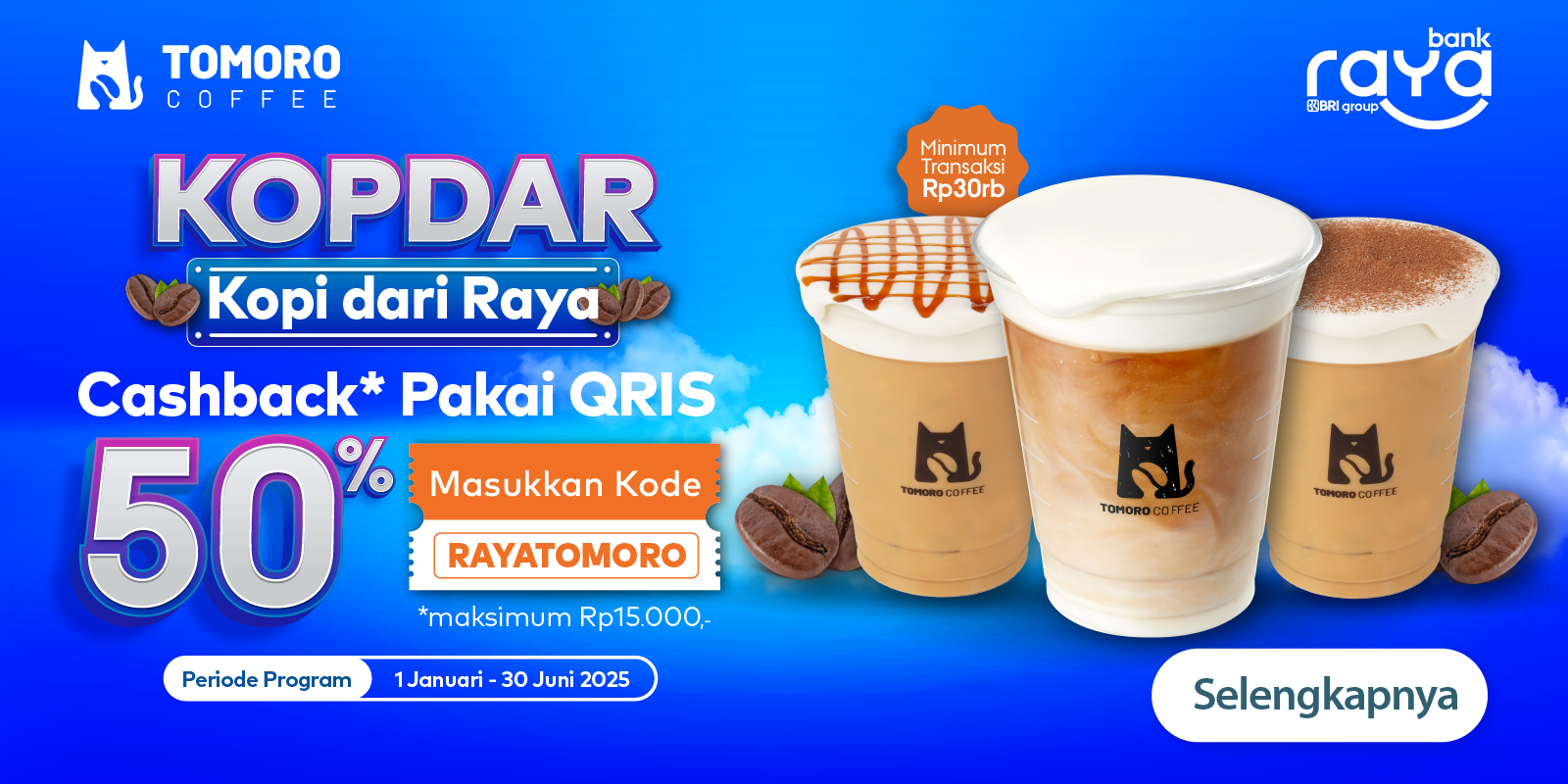 KOPDAR (Kopi dari Raya) X TOMORO COFFEE